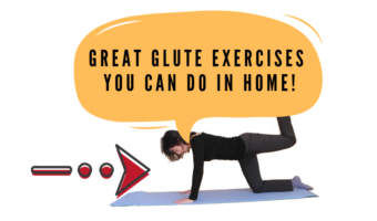 glute exercises to do in home