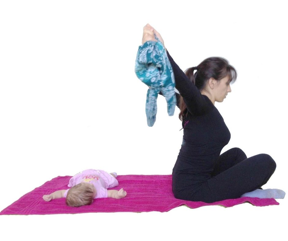 exercise with baby